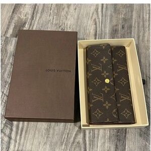 Louis Vuitton Porte Tresor International Wallet Monogram Canvas